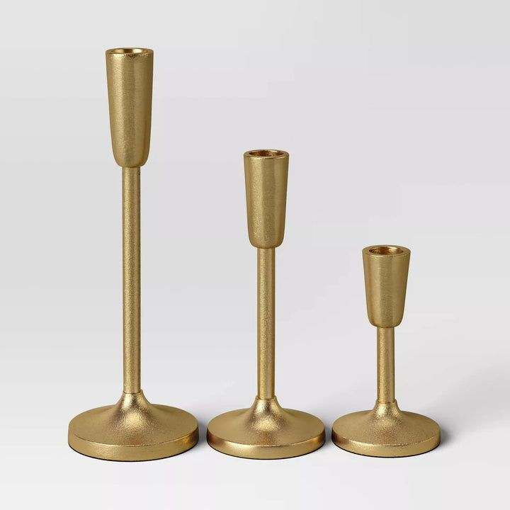 Aluminum Taper Holders Gold Small