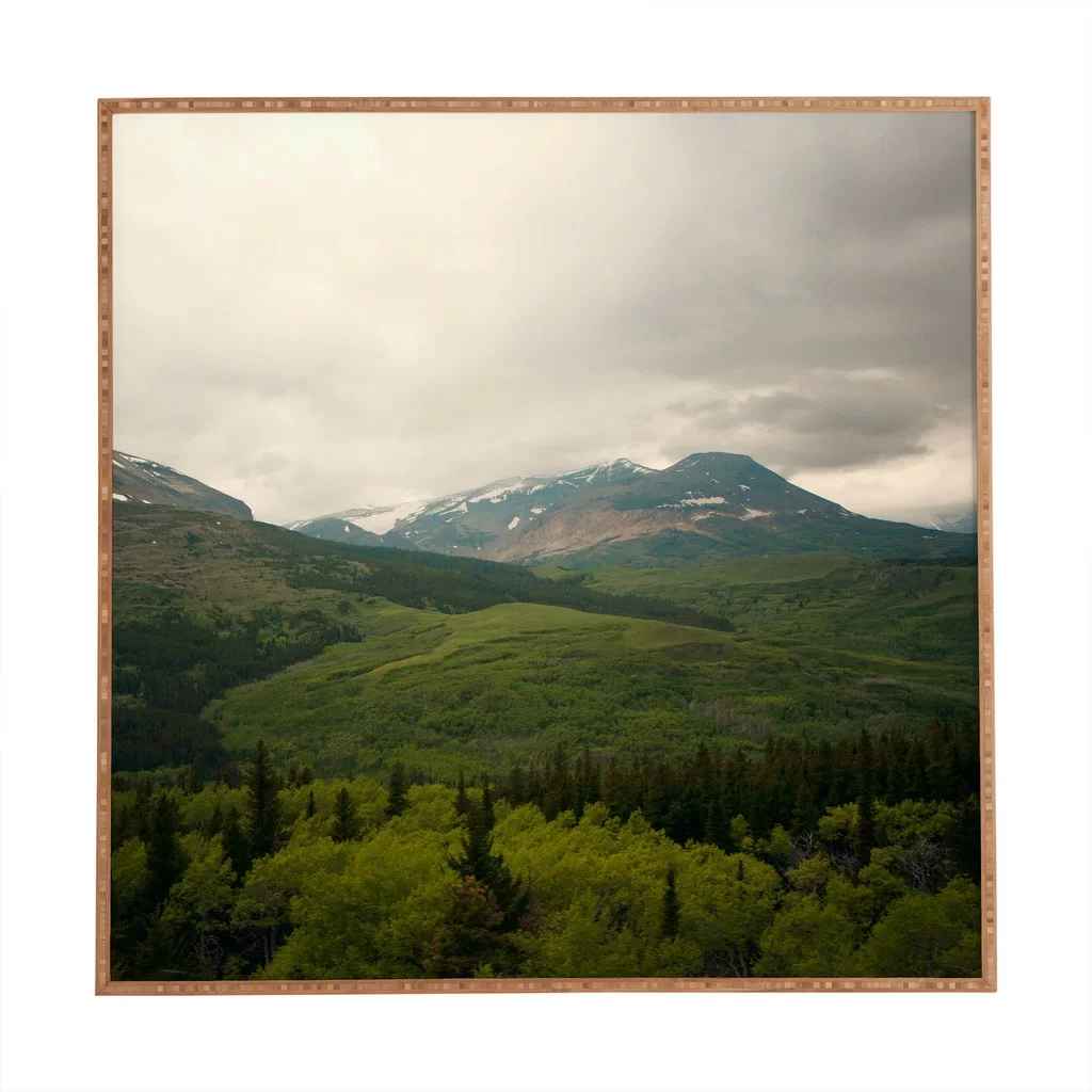 Wild Montana Framed Photographic Print-30"x30"