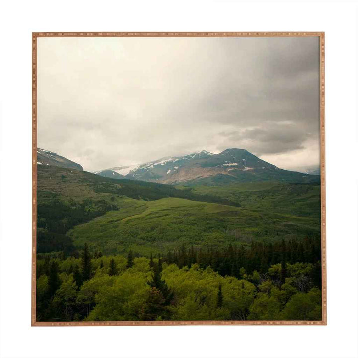 Wild Montana Framed Photographic Print-30"x30"