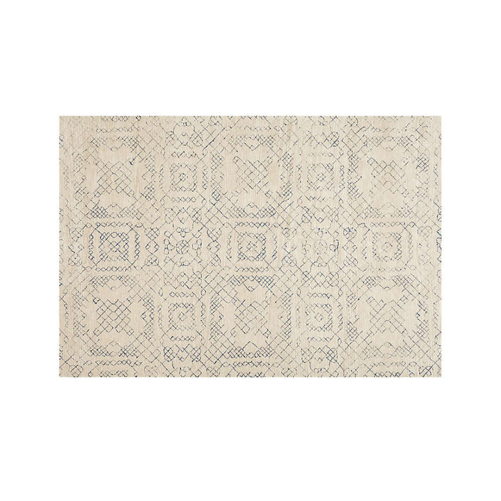 Azulejo Neutral Moroccan Style Rug-6'x9'