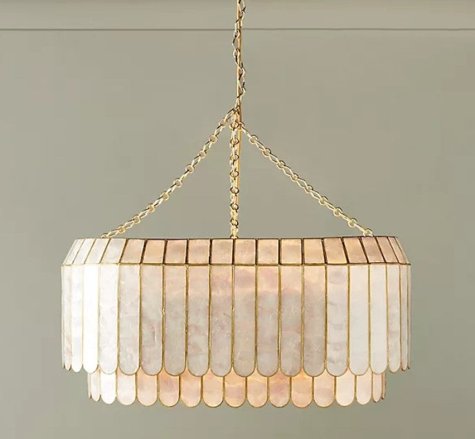 Madelyn Oval Faceted Chandelier