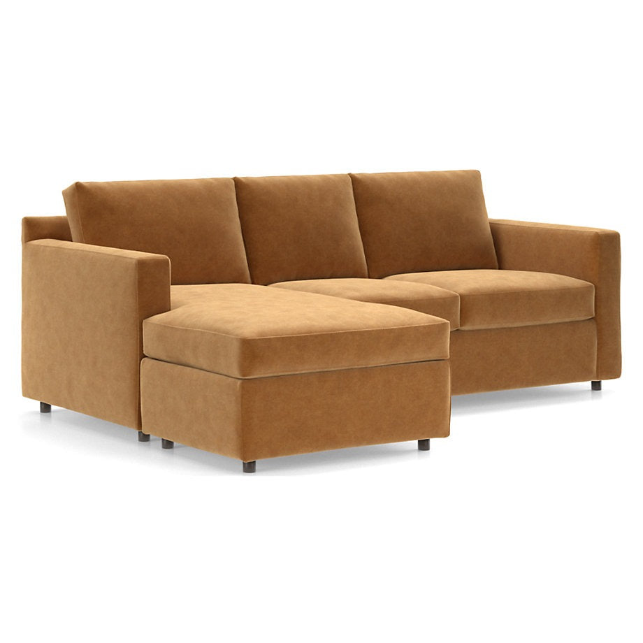 Barrett II 3 Seat Queen Reversible Sleeper Sectional Sofa