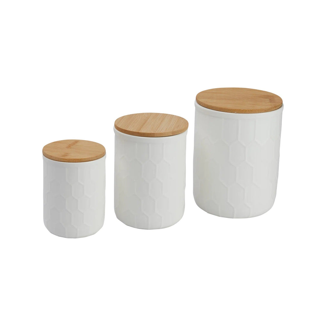 Scandinavian Kitchen Canister Set Large