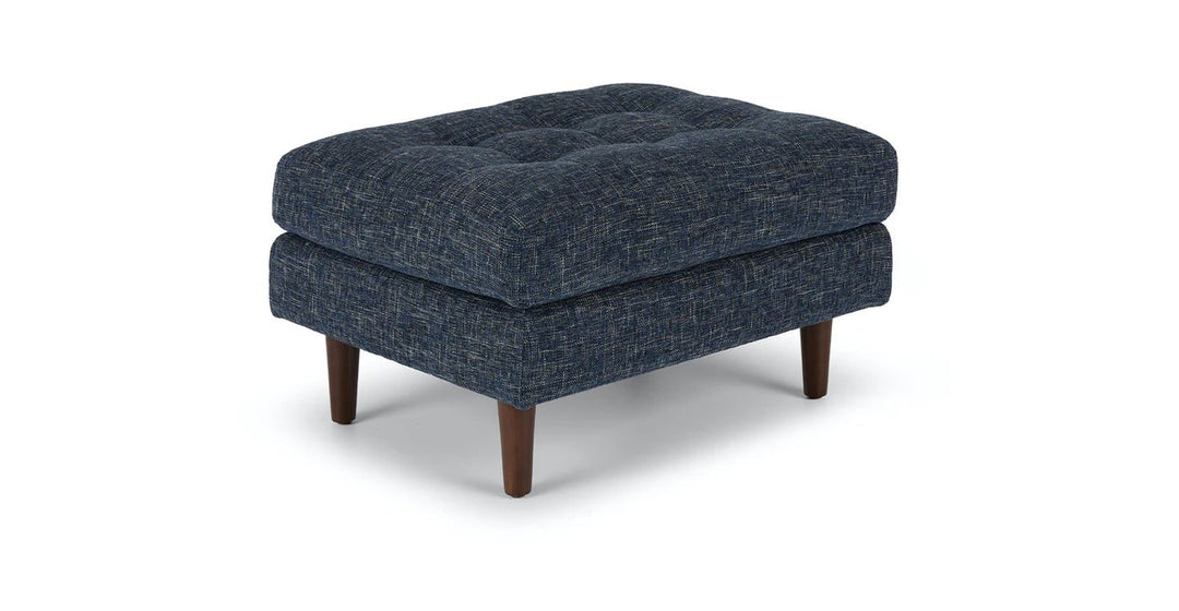 Sven Neptune Blue Ottoman