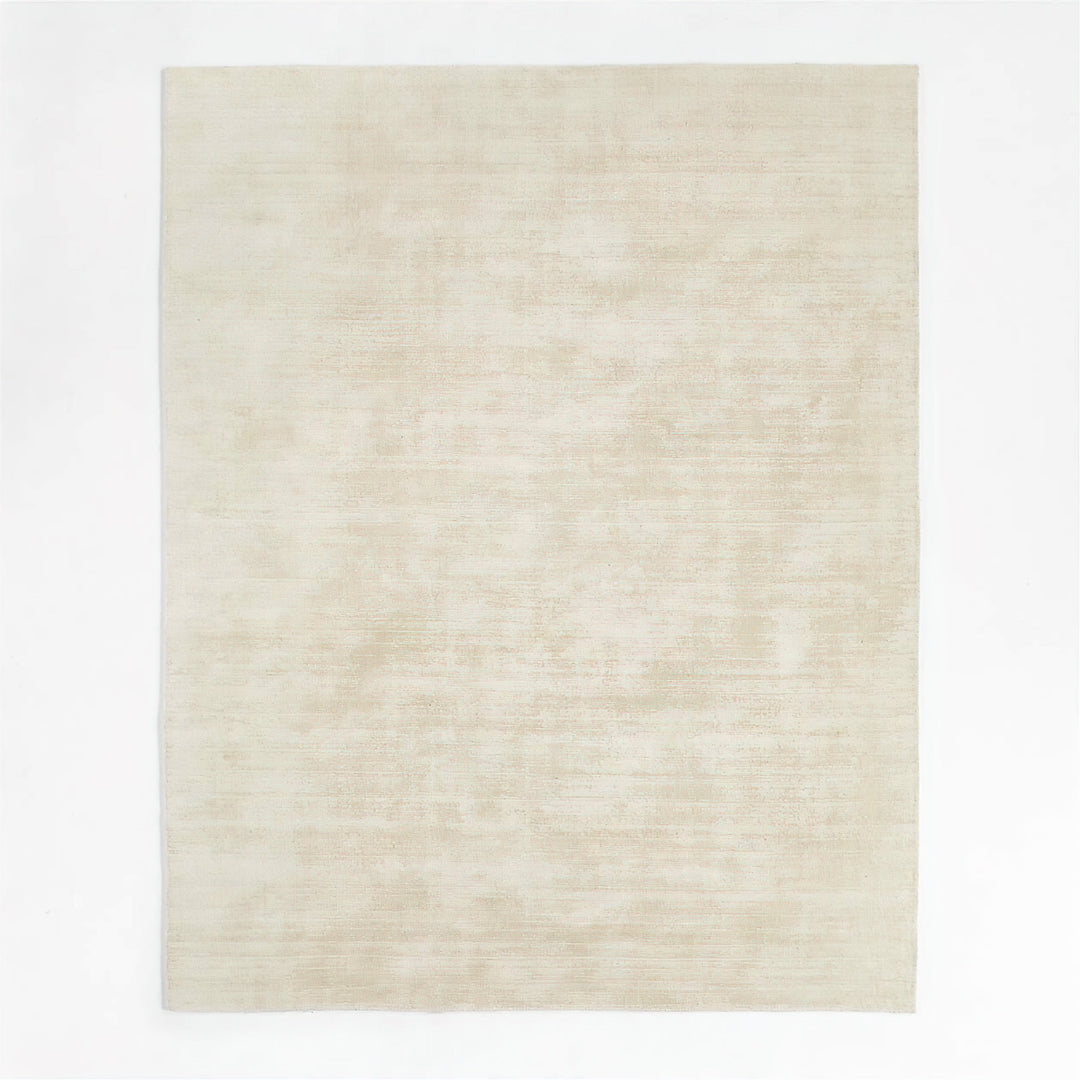 Laval Solid Ivory Area Rug-10'x14'
