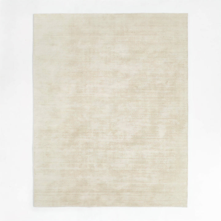 Laval Solid Ivory Area Rug-10'x14'