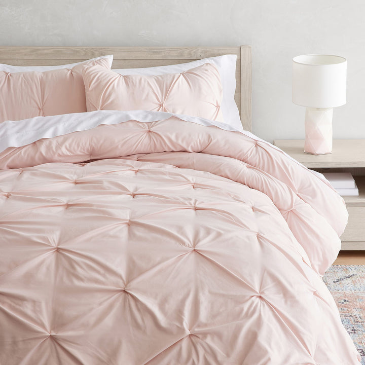 Microfiber Pintuck Comforter