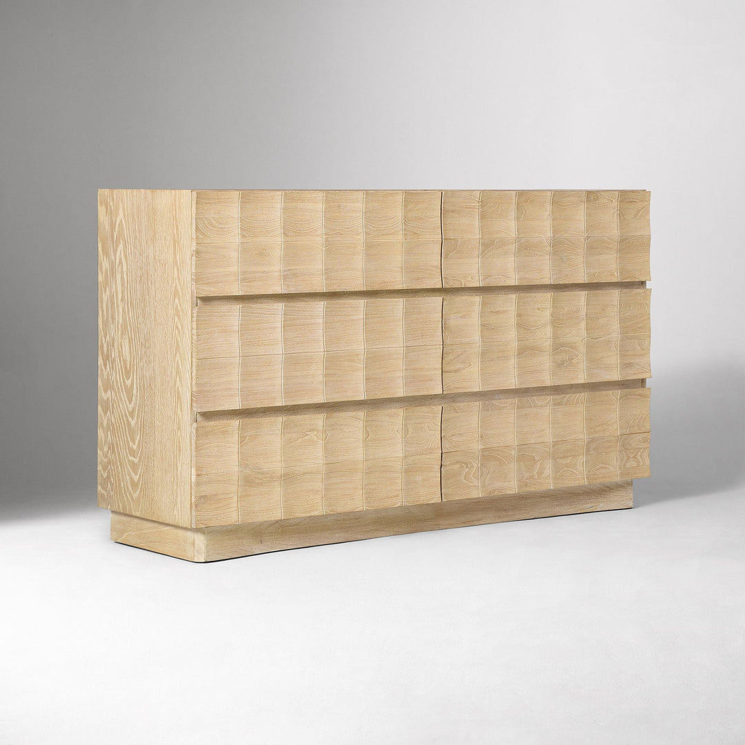 Luisa Carved 6 Drawer Dresser