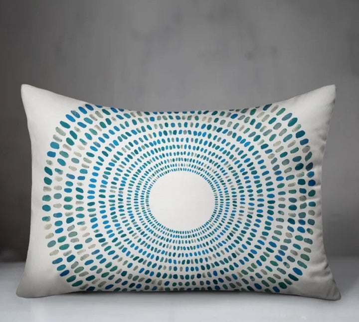 Allman Geometric Indoor Outdoor Throw Pillow