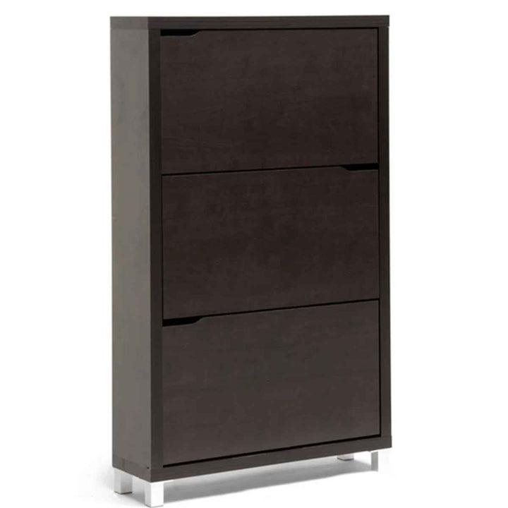 Simms 18 Pair Shoe Storage Cabinet