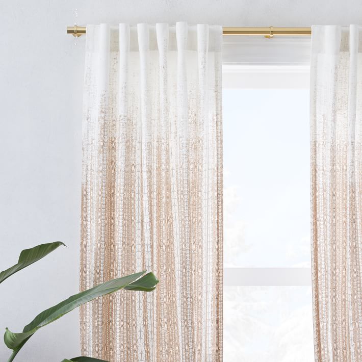 Echo Print Curtains (Set of 2) 48"x96"