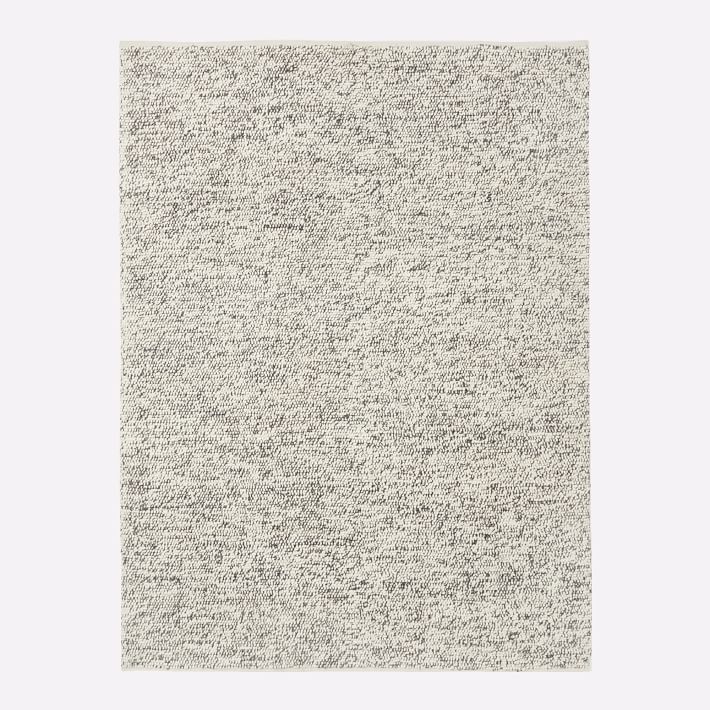 Mini Pebble Wool Jute Rug-6'x9'