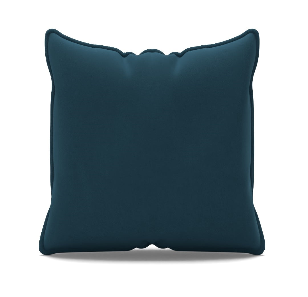 Cotton Velvet Pillow With Insert 18 x18