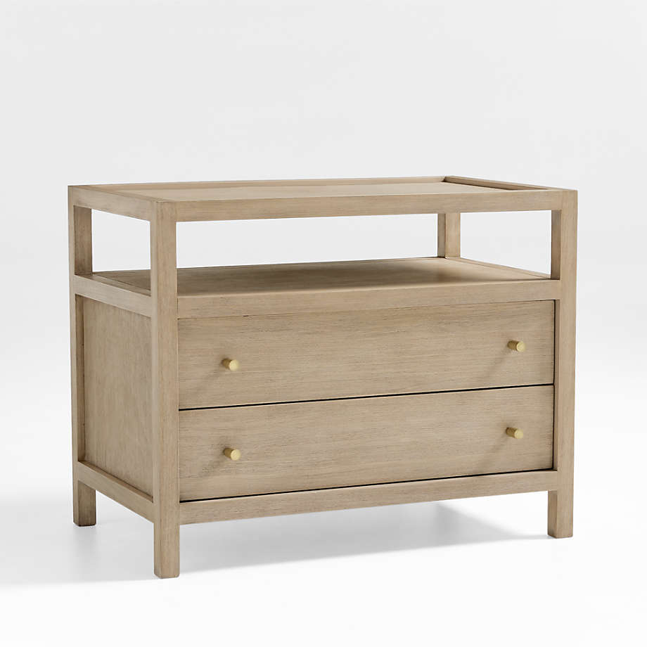 Keane Natural Charging Nightstand