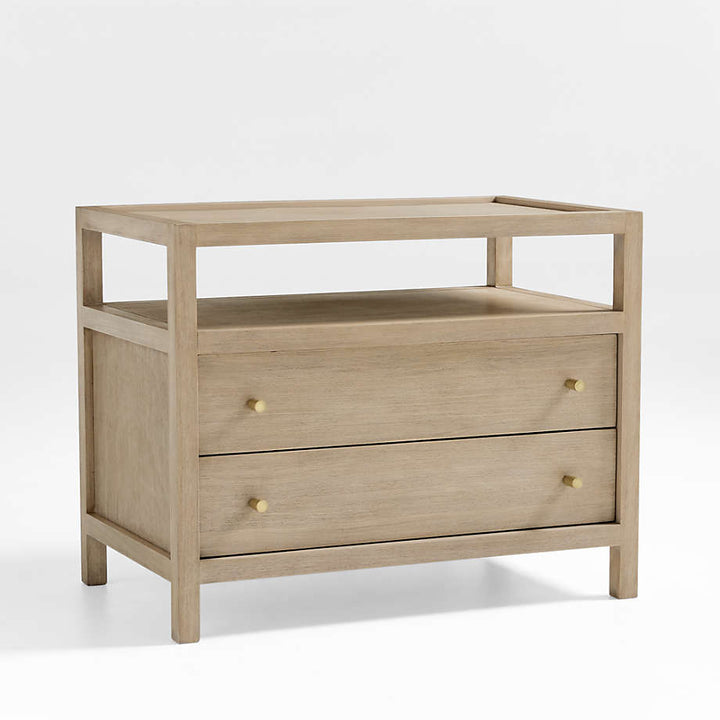 Keane Natural Charging Nightstand