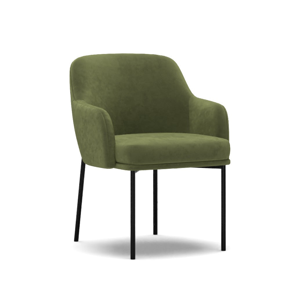 Jack Metal Dining Arm Chair