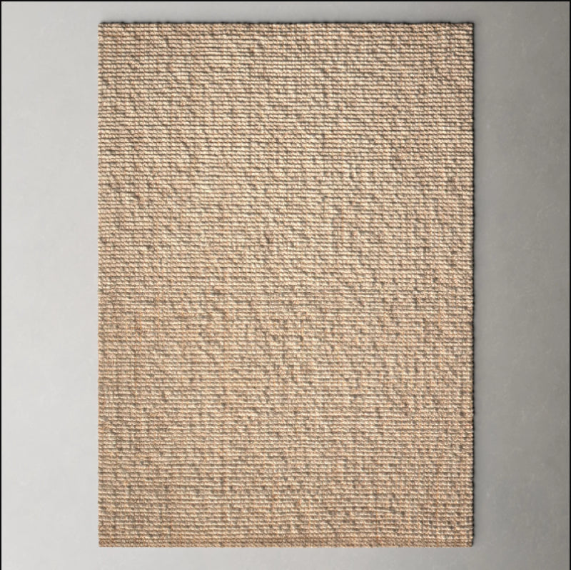 Brad Handmade DoeskinShifting SandSmoke Gray Rug