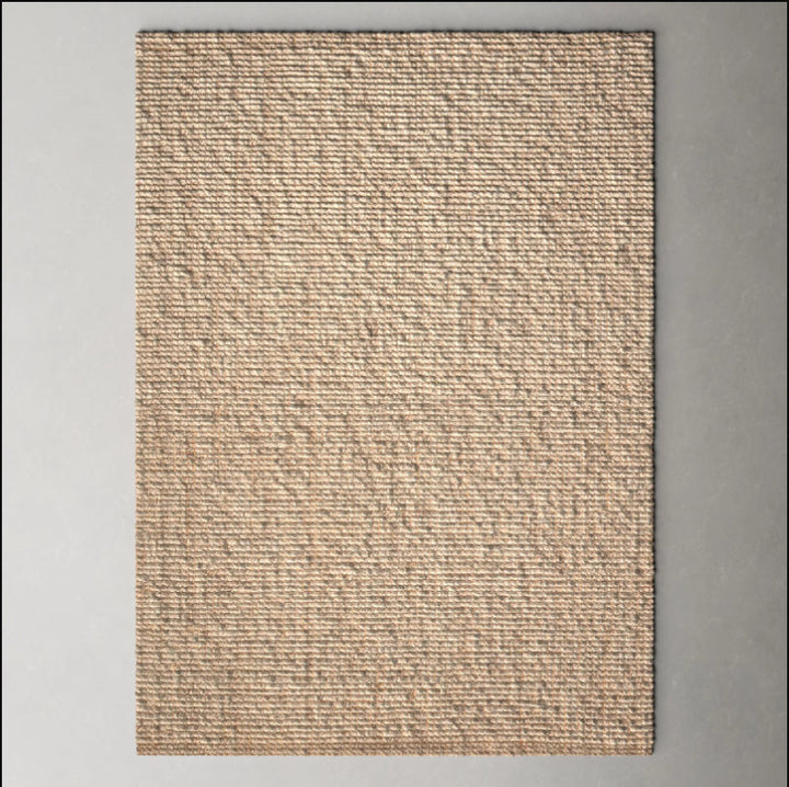 Brad Handmade DoeskinShifting SandSmoke Gray Rug