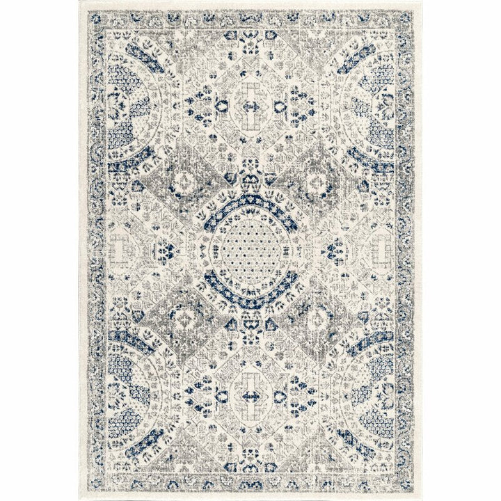 Kristine Oriental Blue Area Rug-9'x12'