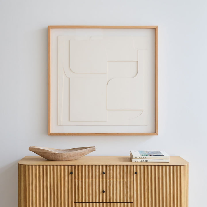 Rowan Layered Paper Dimensional Wall Art 1 42.5x42.5