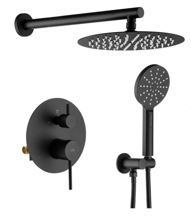 Circular Shower Faucet with Rough-in Valve