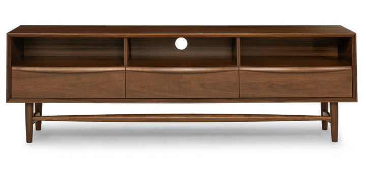 Lenia Walnut 63" Media Unit