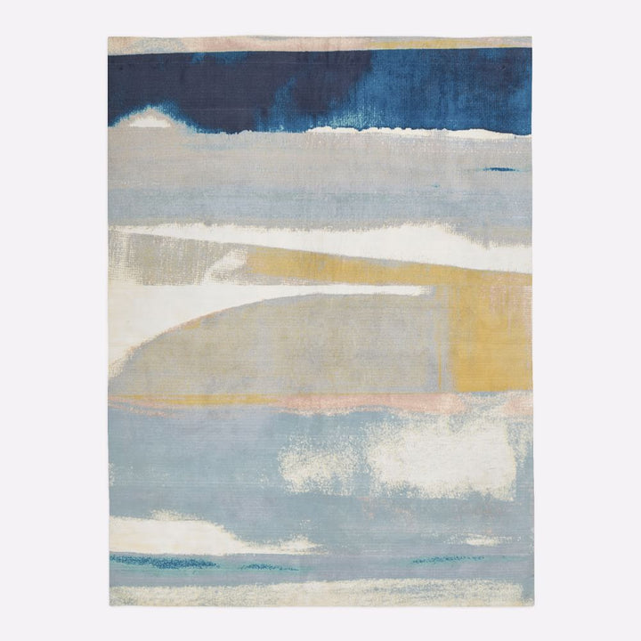 Sun Kissed Landscape Easy Care Rug-6'x9'