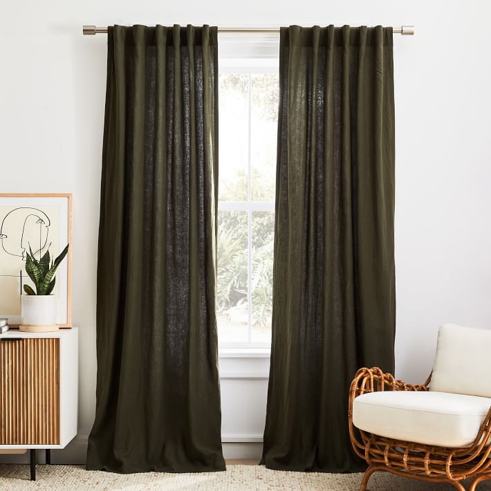 European Flax Linen Curtain