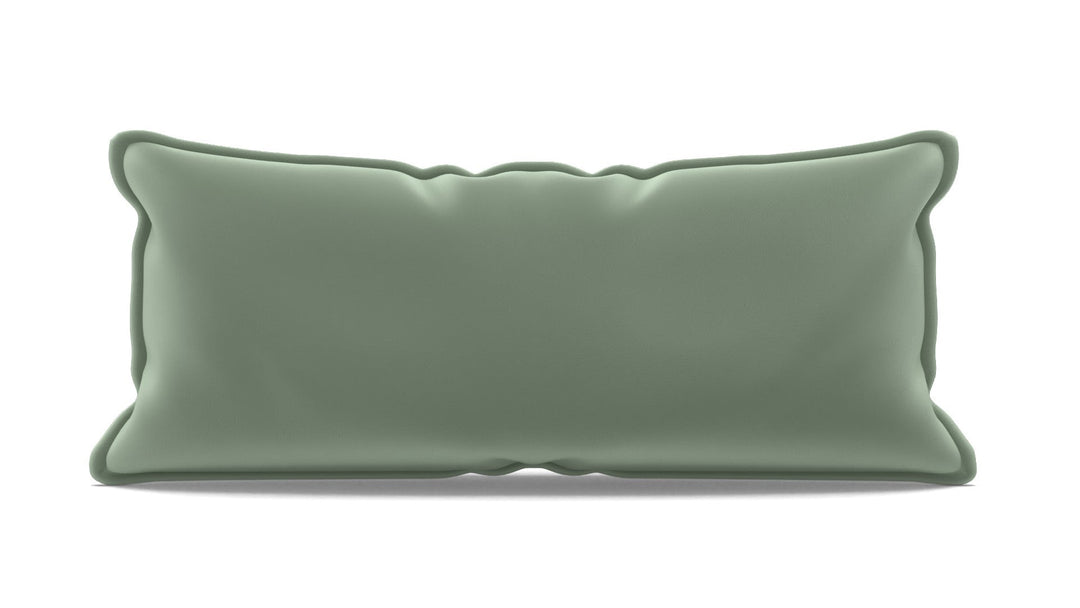 Velvet Lumbar Pillow with insert-30"x12"