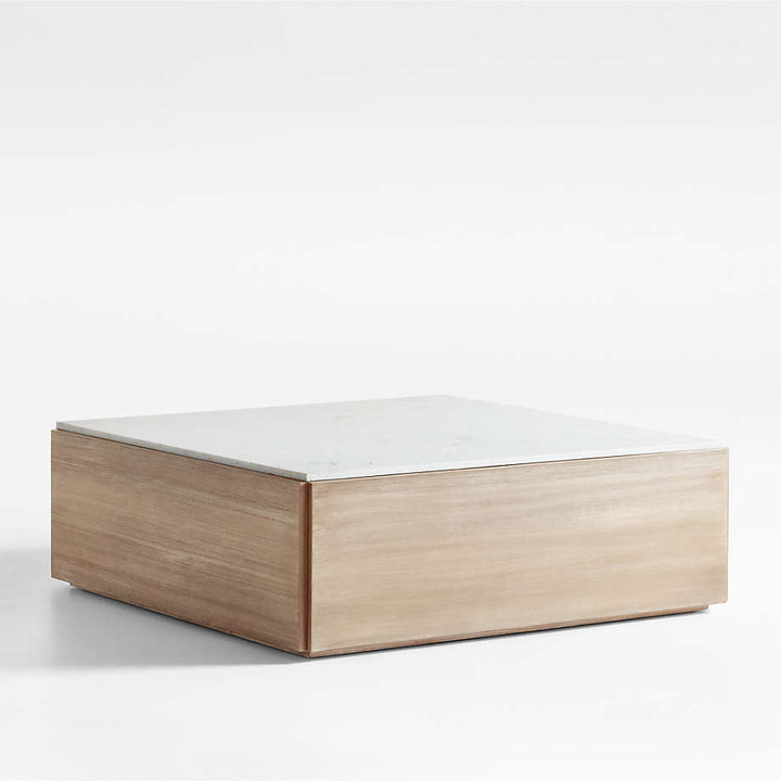 Troupe Square Pine Coffee Table