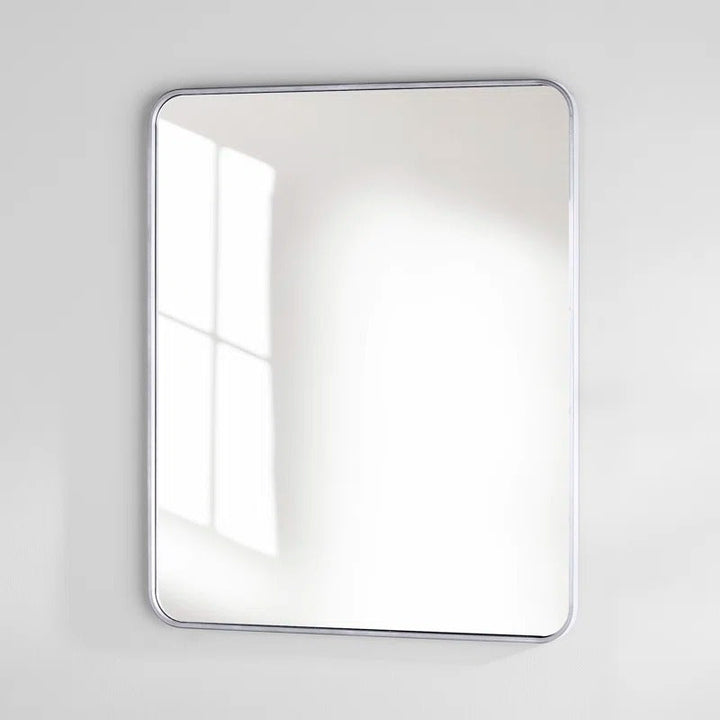Sabine Metal Rounded Rectangle Wall Mirror 36x30