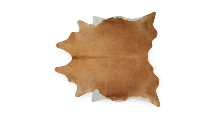 Cossa Cowhide Brown Rug-5'x8'