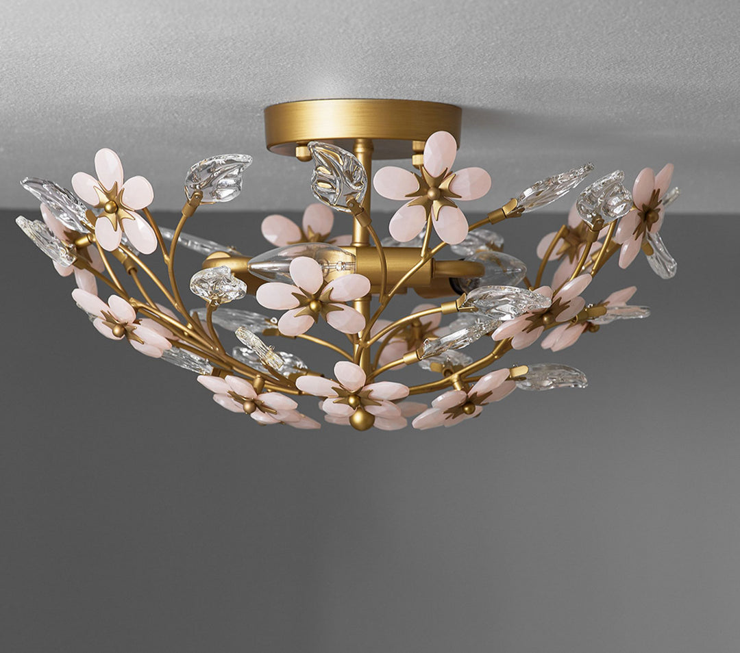 Grace Flower Flush Mount