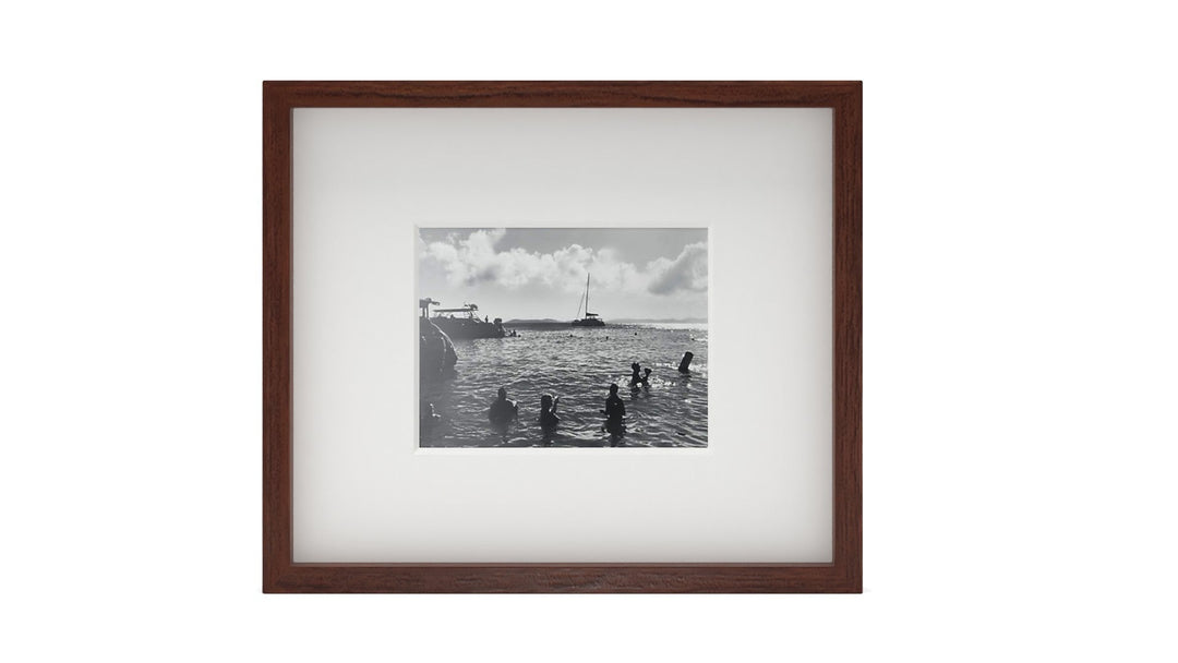 Gallery Walnut Frame With White Mat-5''x7''