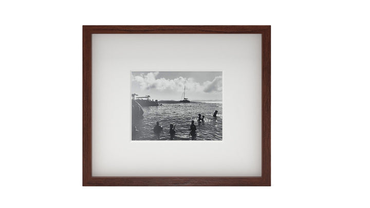 Gallery Walnut Frame With White Mat-5''x7''