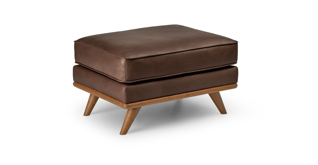 Timber Charme Chocolat Ottoman