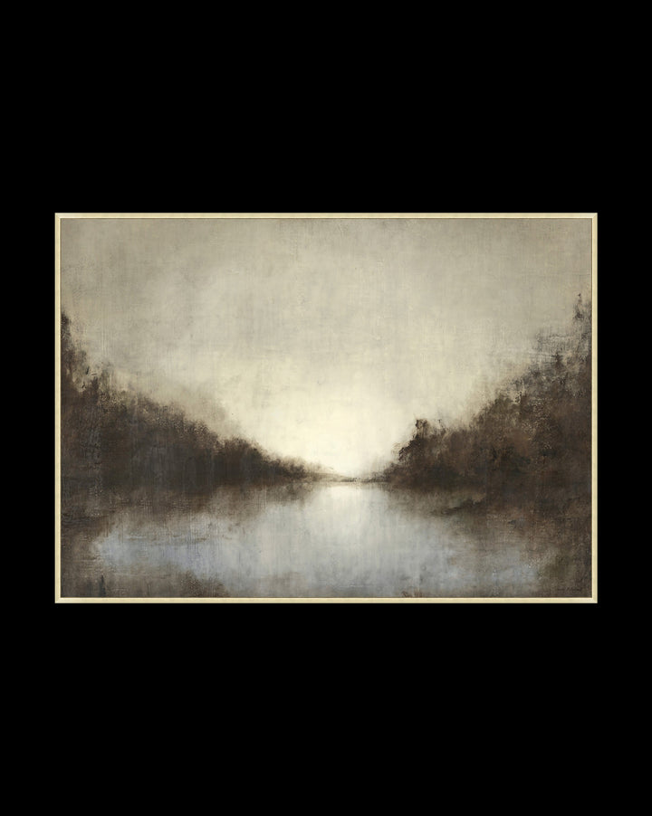 Lake Dream With Frame-72"x52"