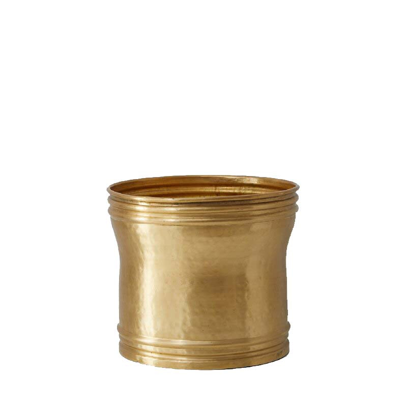 Hatchett Brass Pot Planter