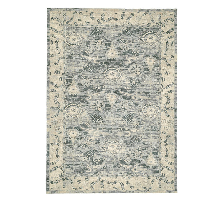 Jema Hand Tufted Printed Wool Rug