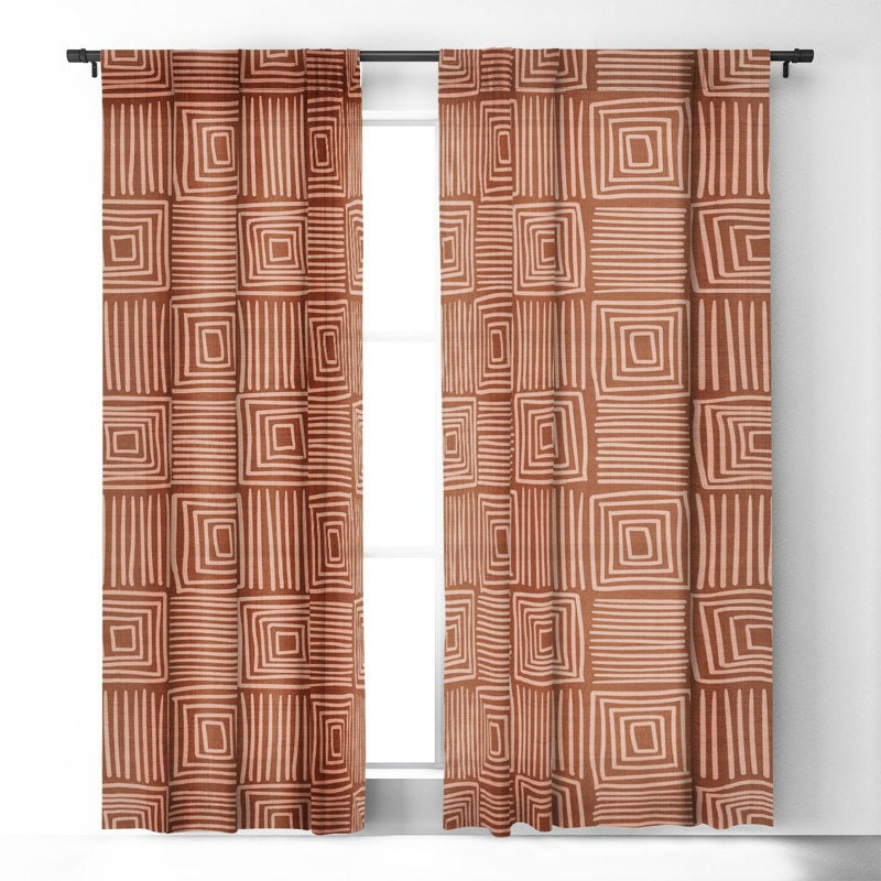 Becky Bailey Oasis Blackout Window Curtain Panel