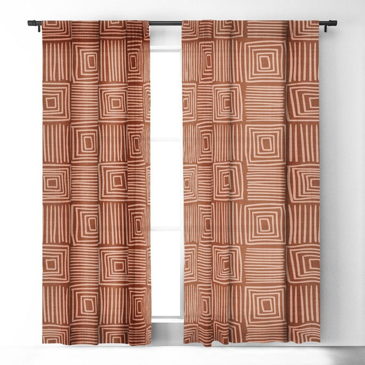 Becky Bailey Oasis Blackout Window Curtain Panel