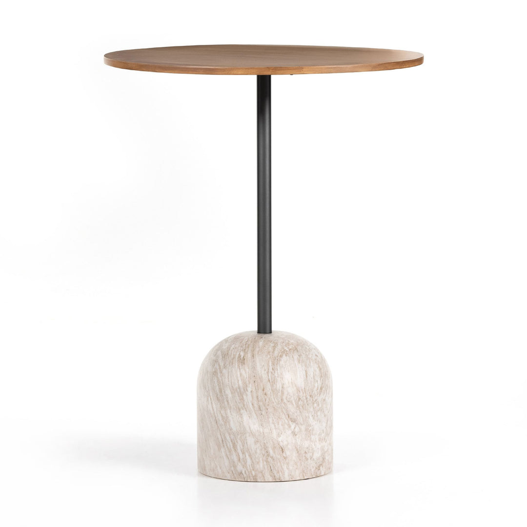 Modern Marble Round Bar Table