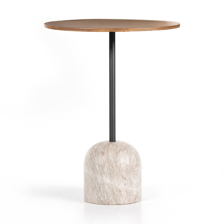 Modern Marble Round Bar Table