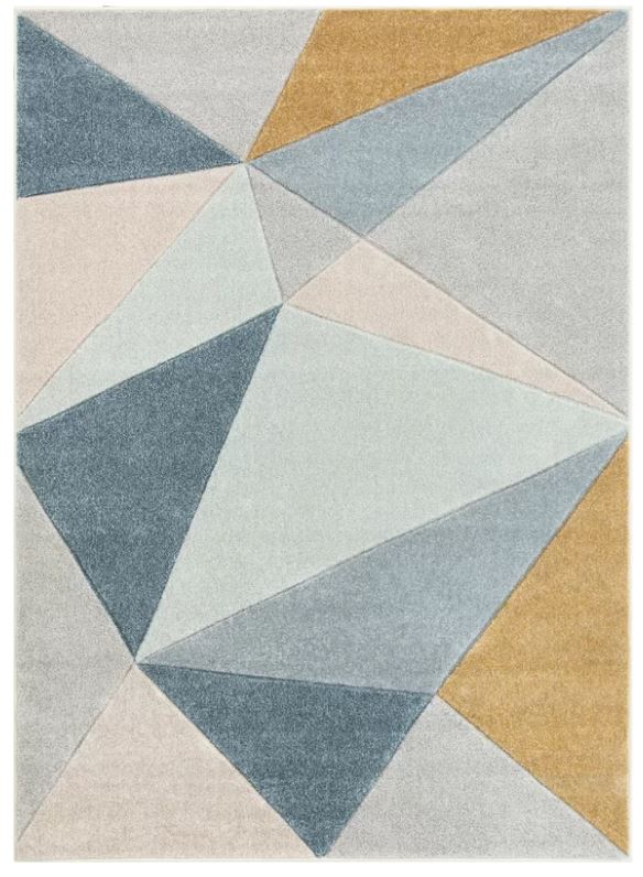 Ruby Geometric Area Rug-7'10"x9'10"