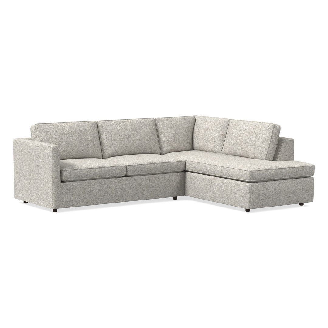 Harris 2 Piece Bumper Chaise Sectional