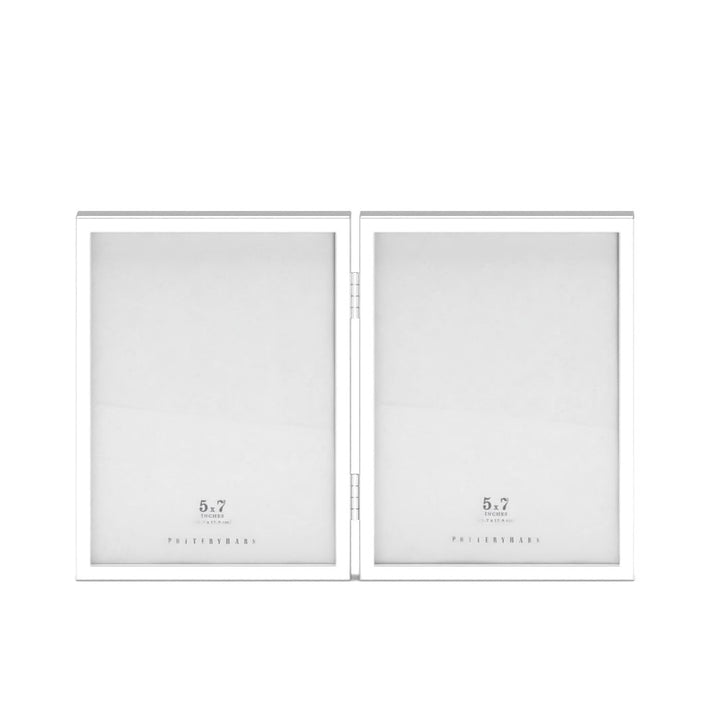 Modern Silver Hinged Frames