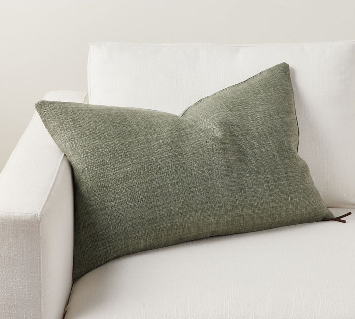 Belgian Linen Lumbar Pillow