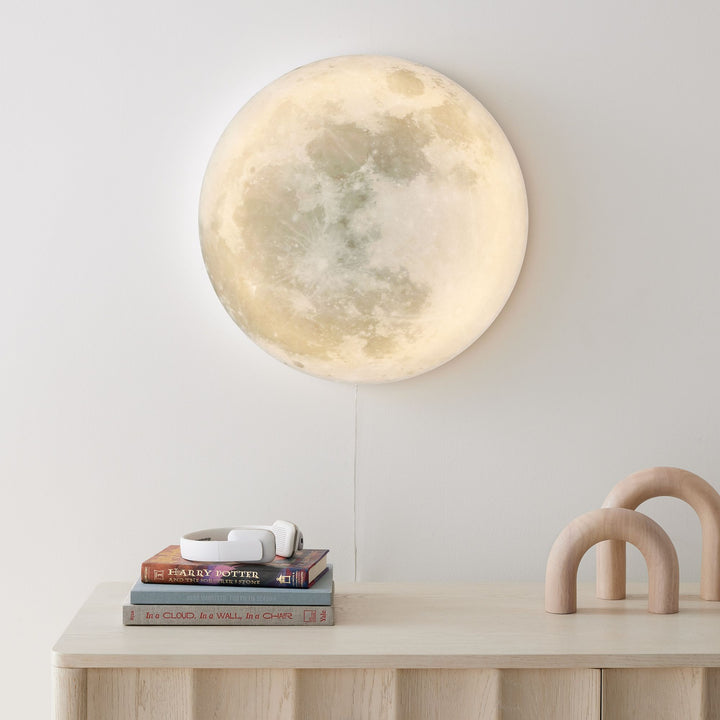 Lit Acrylic Moon