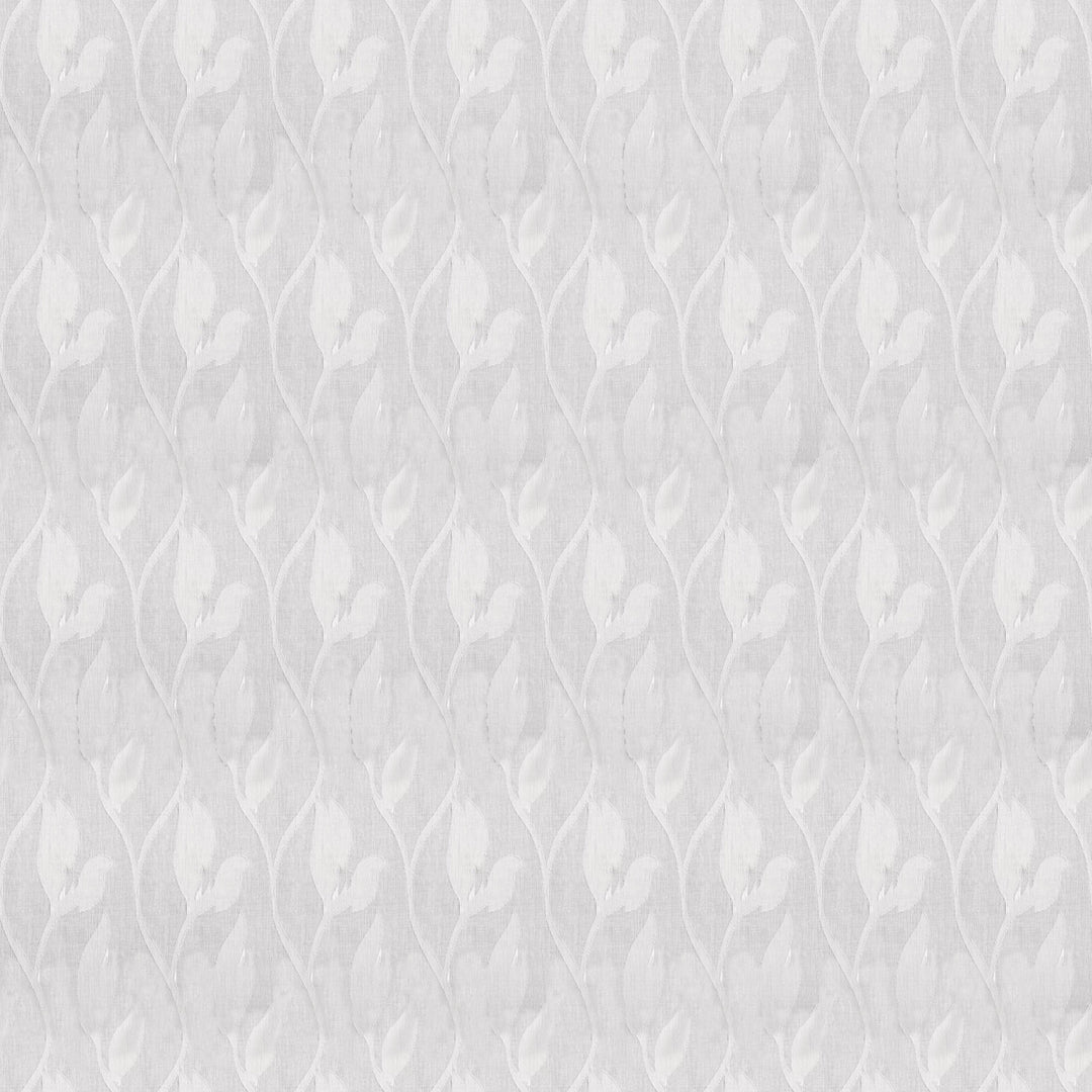 Euphony Damask Sheer Rod Pocket Single Curtain Panel