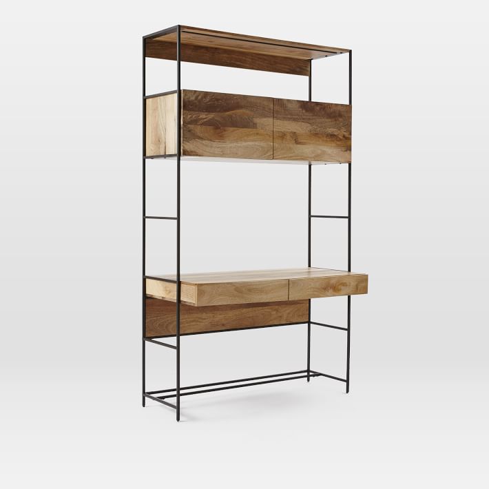 Industrial Modular Wall Desk